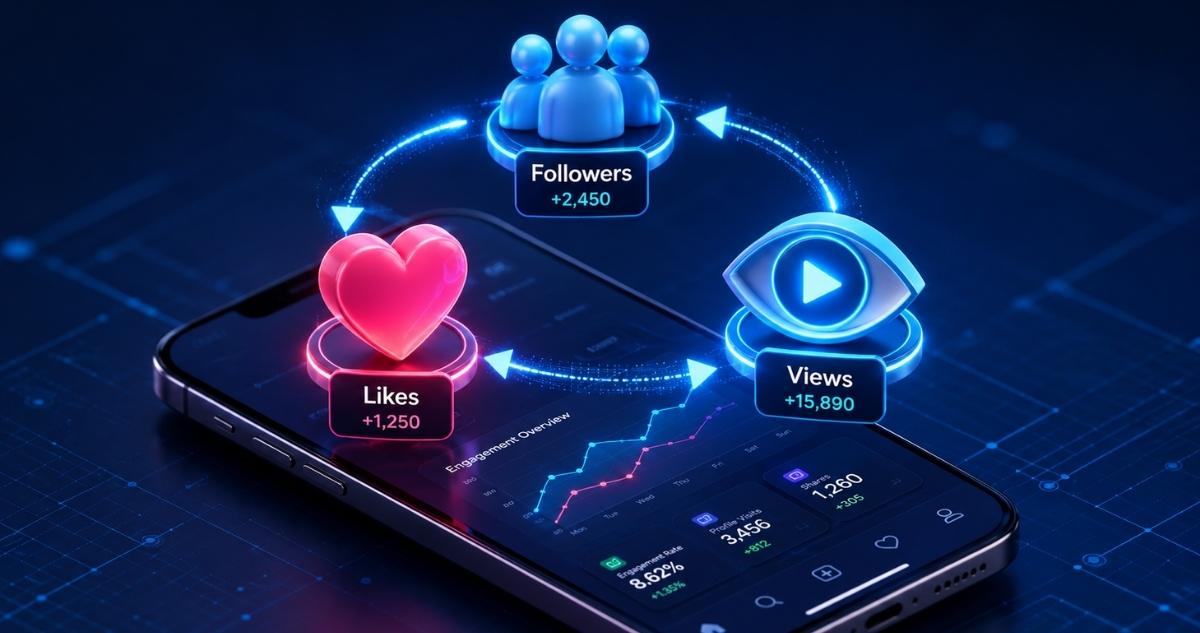 perbedaan followers likes views di media sosial